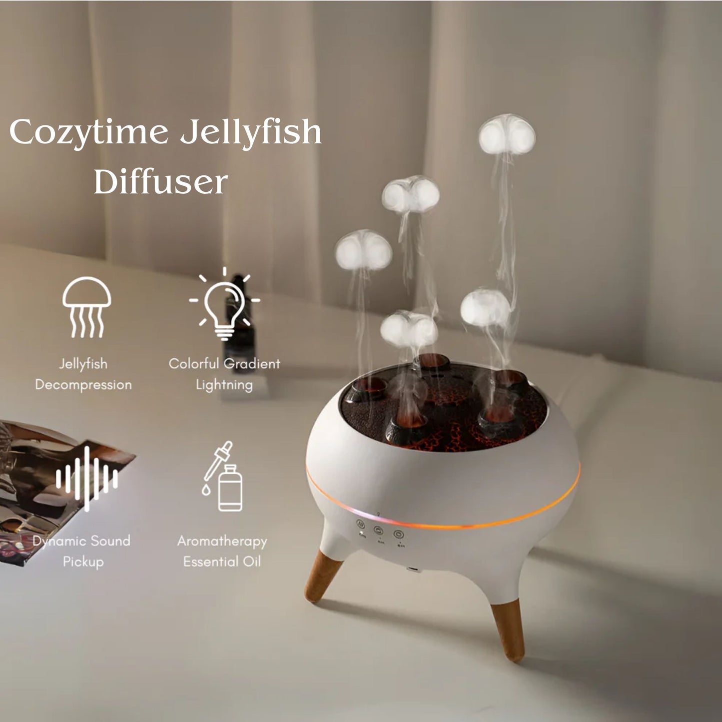 Cozytime™ Jellyfish Diffuser