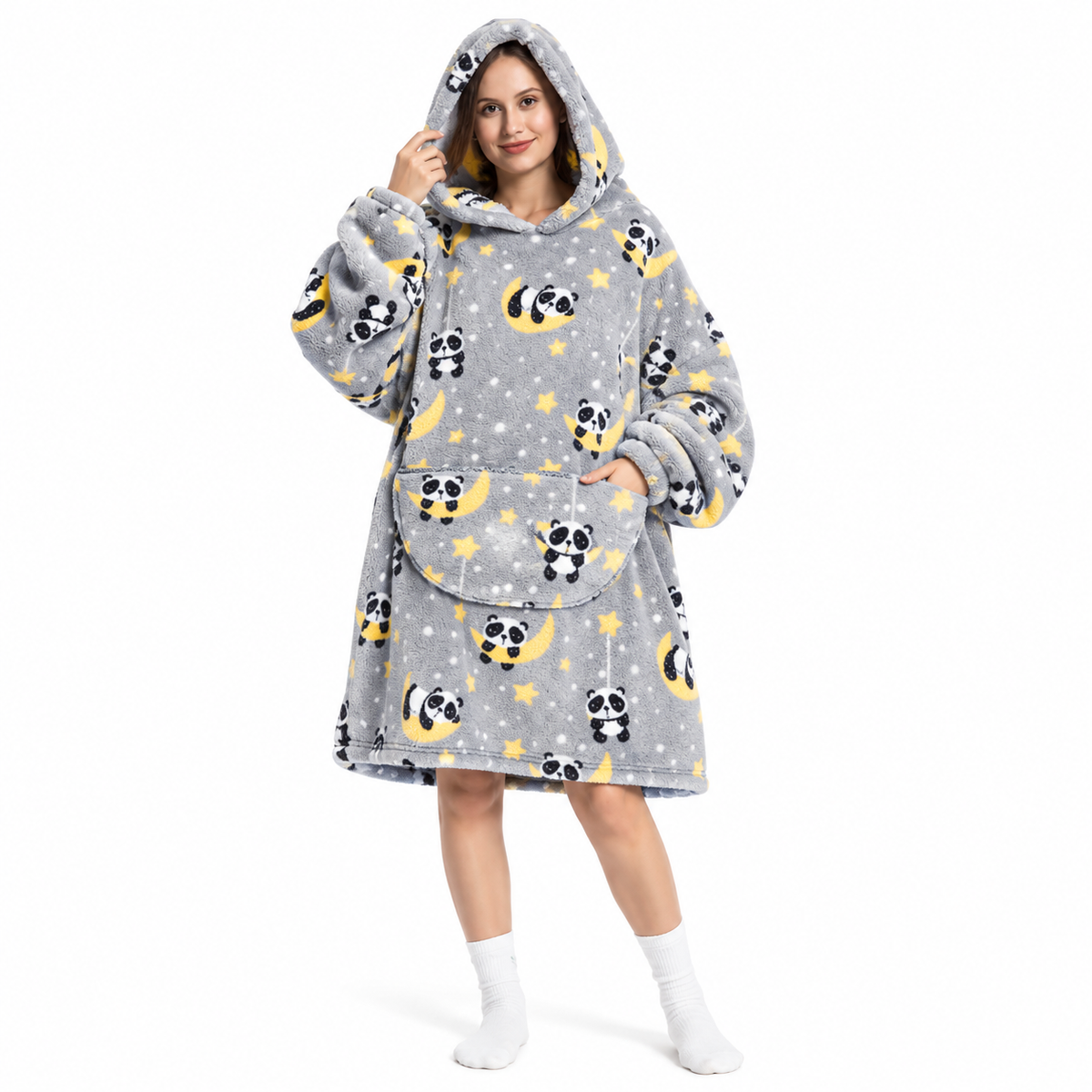 Panda Moonlight Blanket
