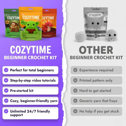 Chompy Dino Crochet Kit