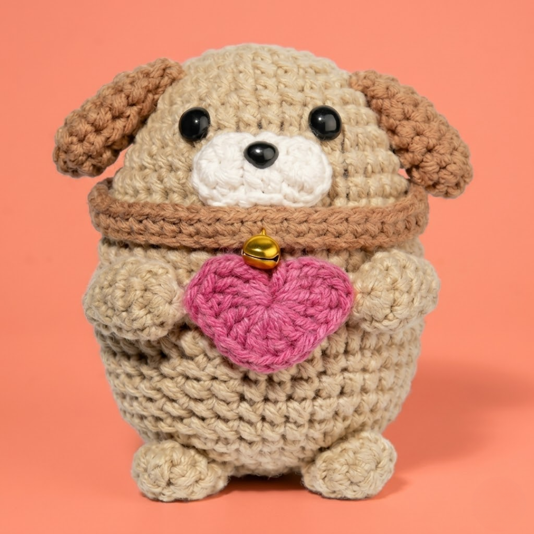 Love Dog Crochet Kit