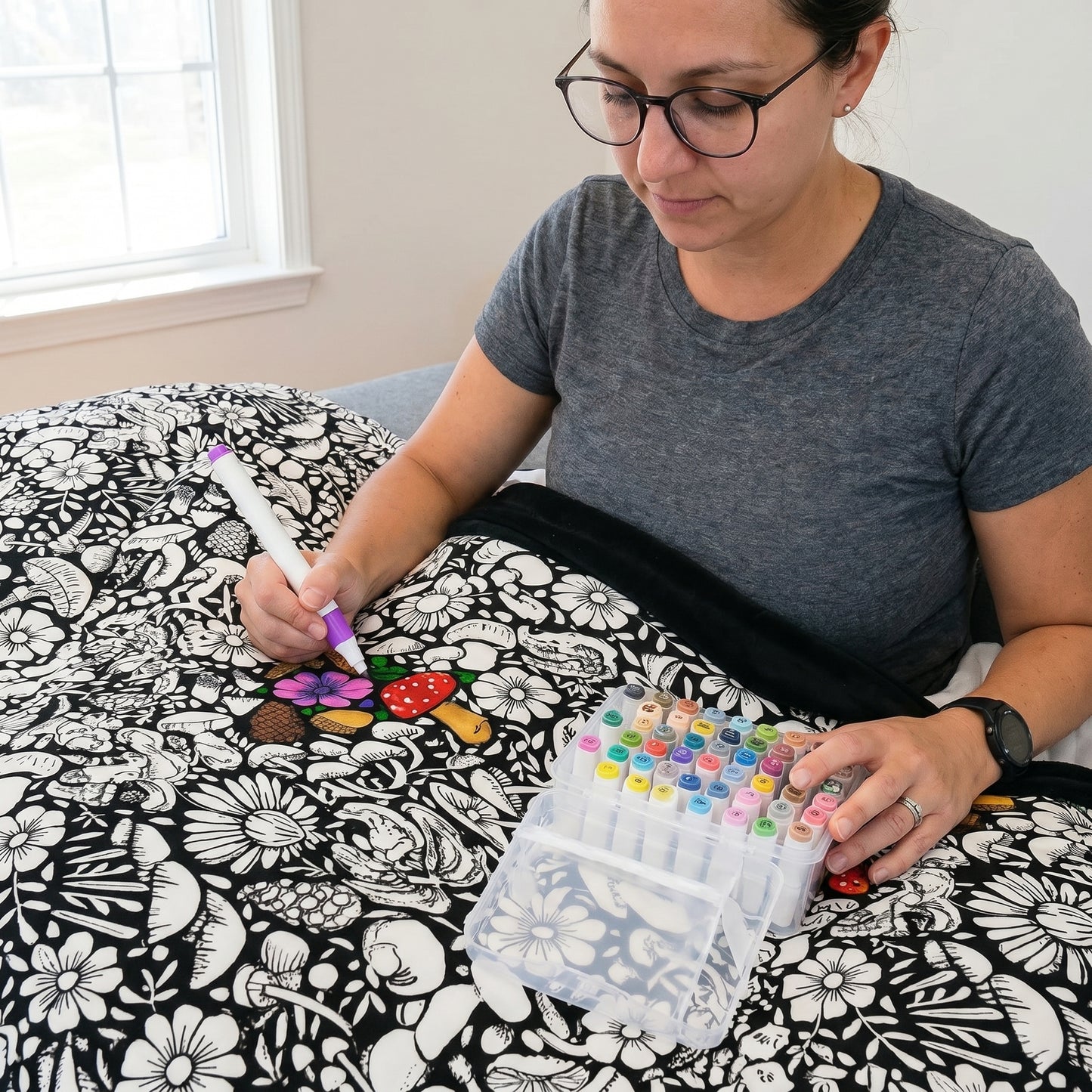CozyTime™ Coloring Blanket