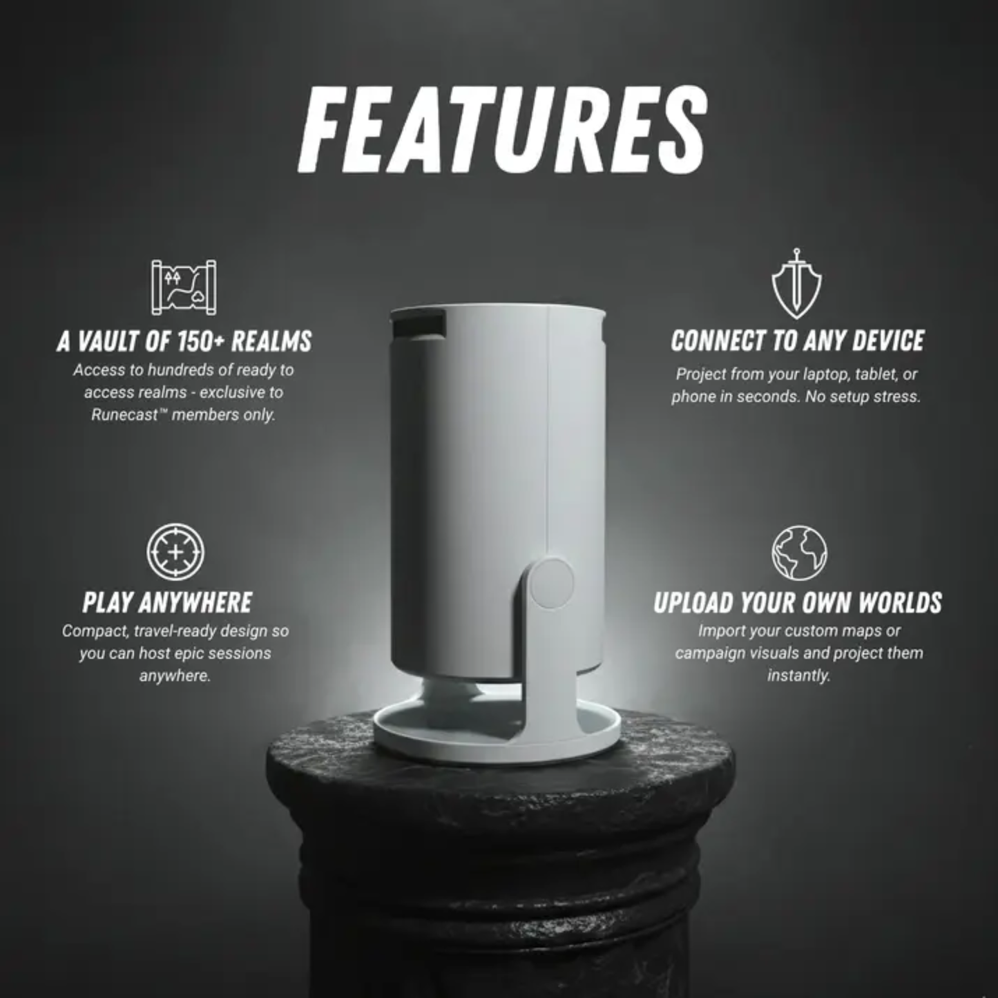 Cozytime™ TTRPG Projector