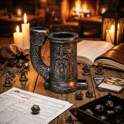 Dungeon Dice Tower Mug