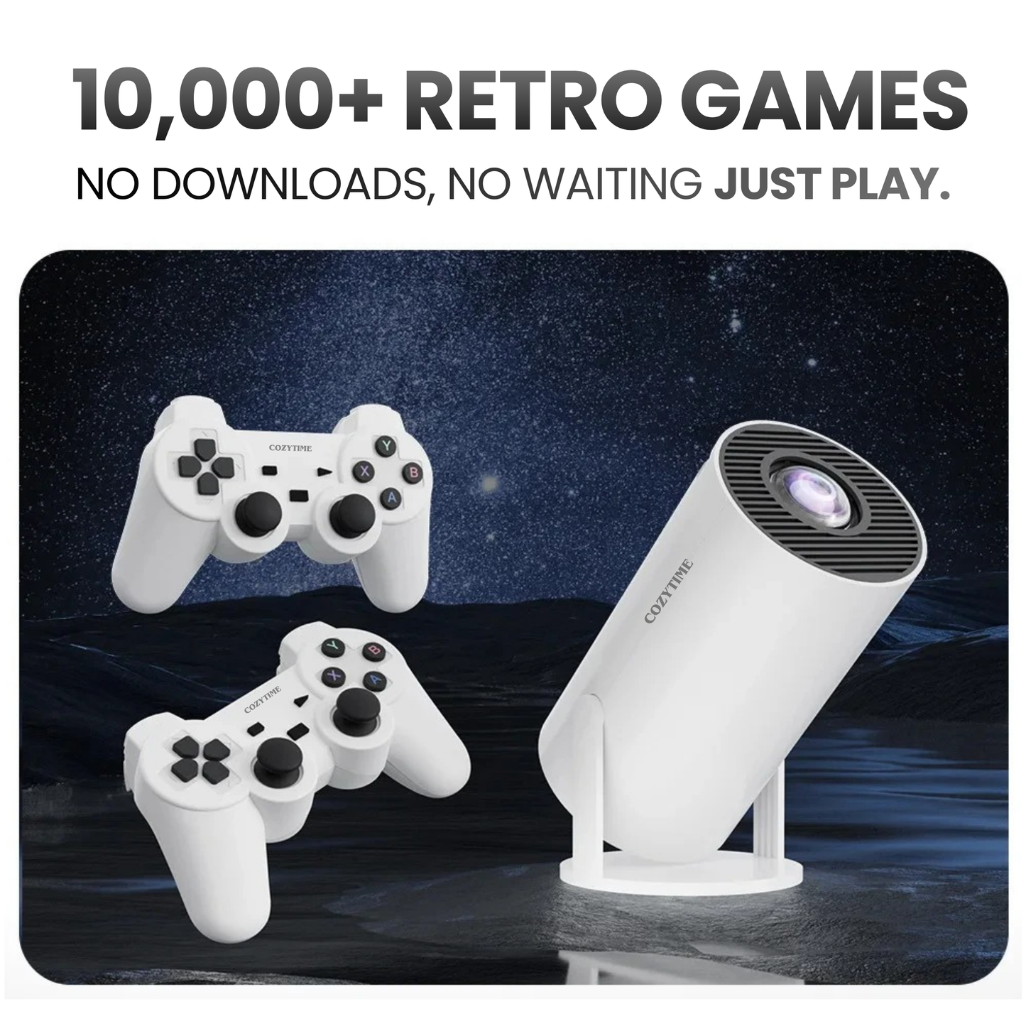 Cozytime™ Gaming Projector