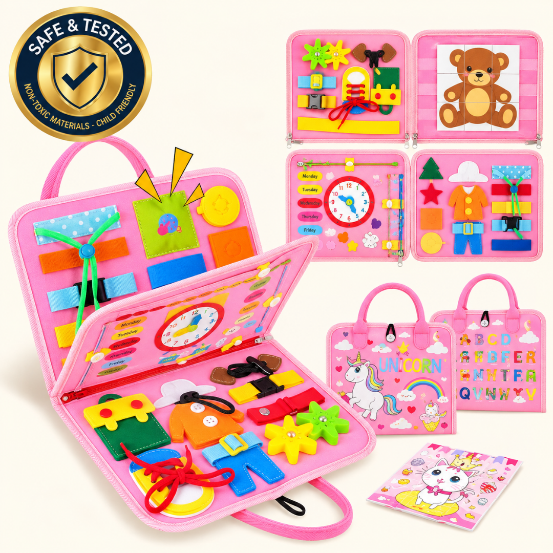 Cozytime™ Montessori Busy Board