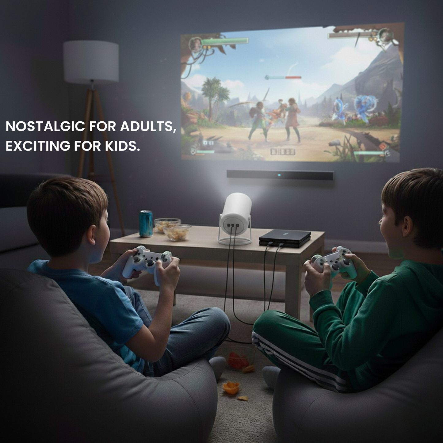 Cozytime™ Gaming Projector