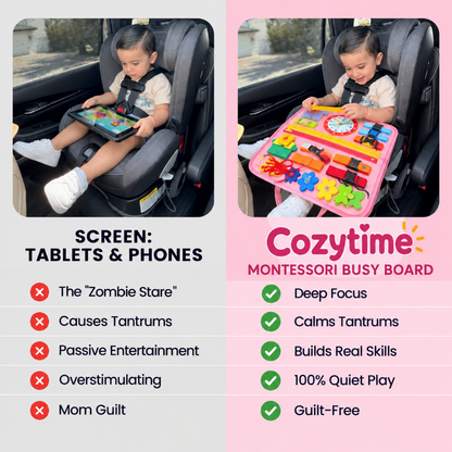 Cozytime™ Montessori Busy Board