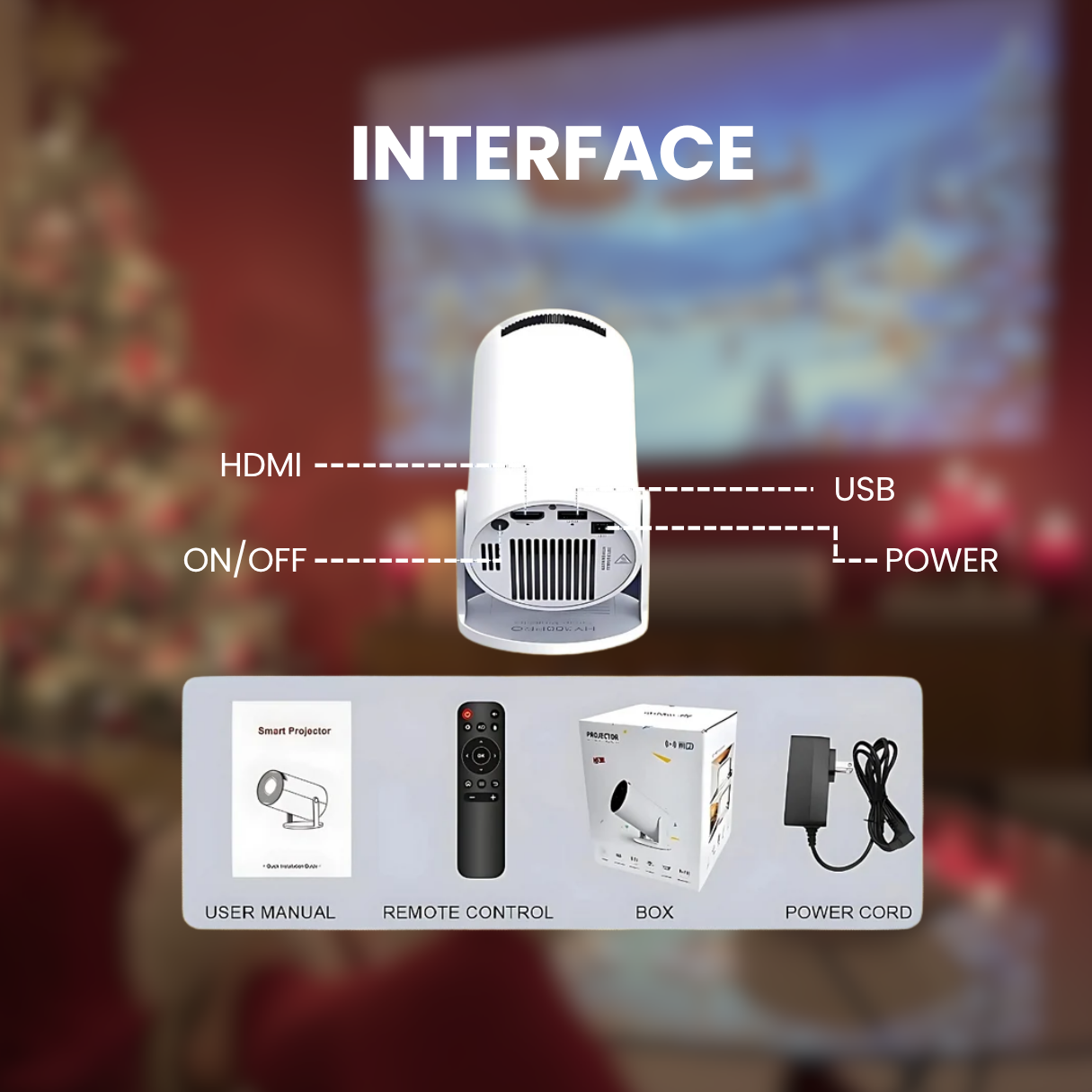 Cozytime™ Portable Projector