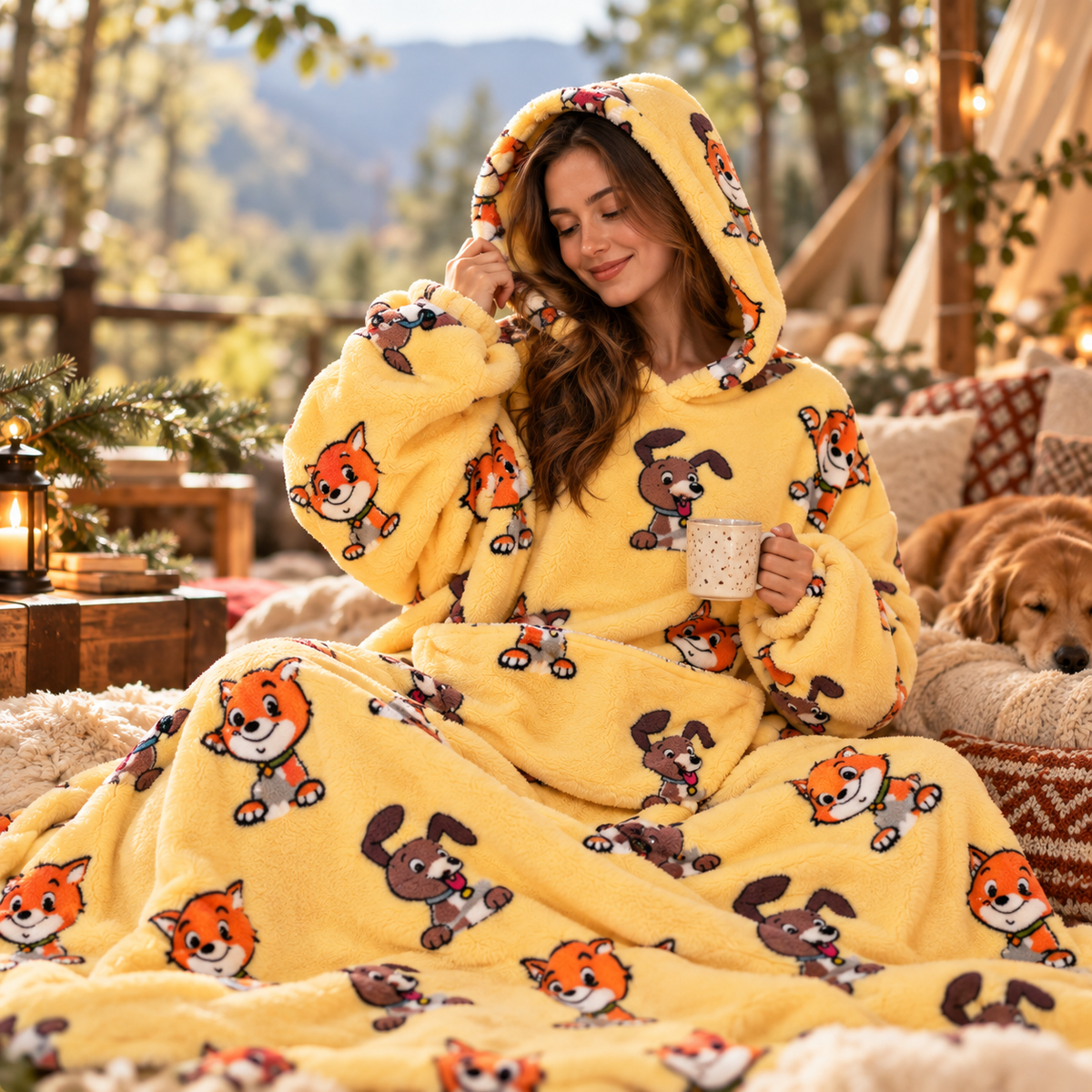 FoxyCuddle Blanket