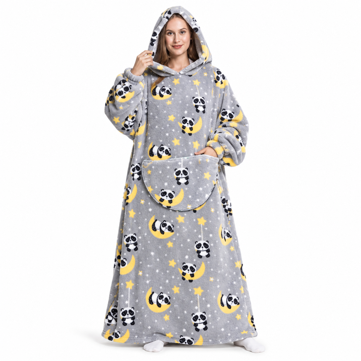 Panda Moonlight Blanket
