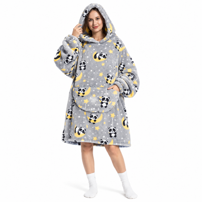 Panda Moonlight Blanket