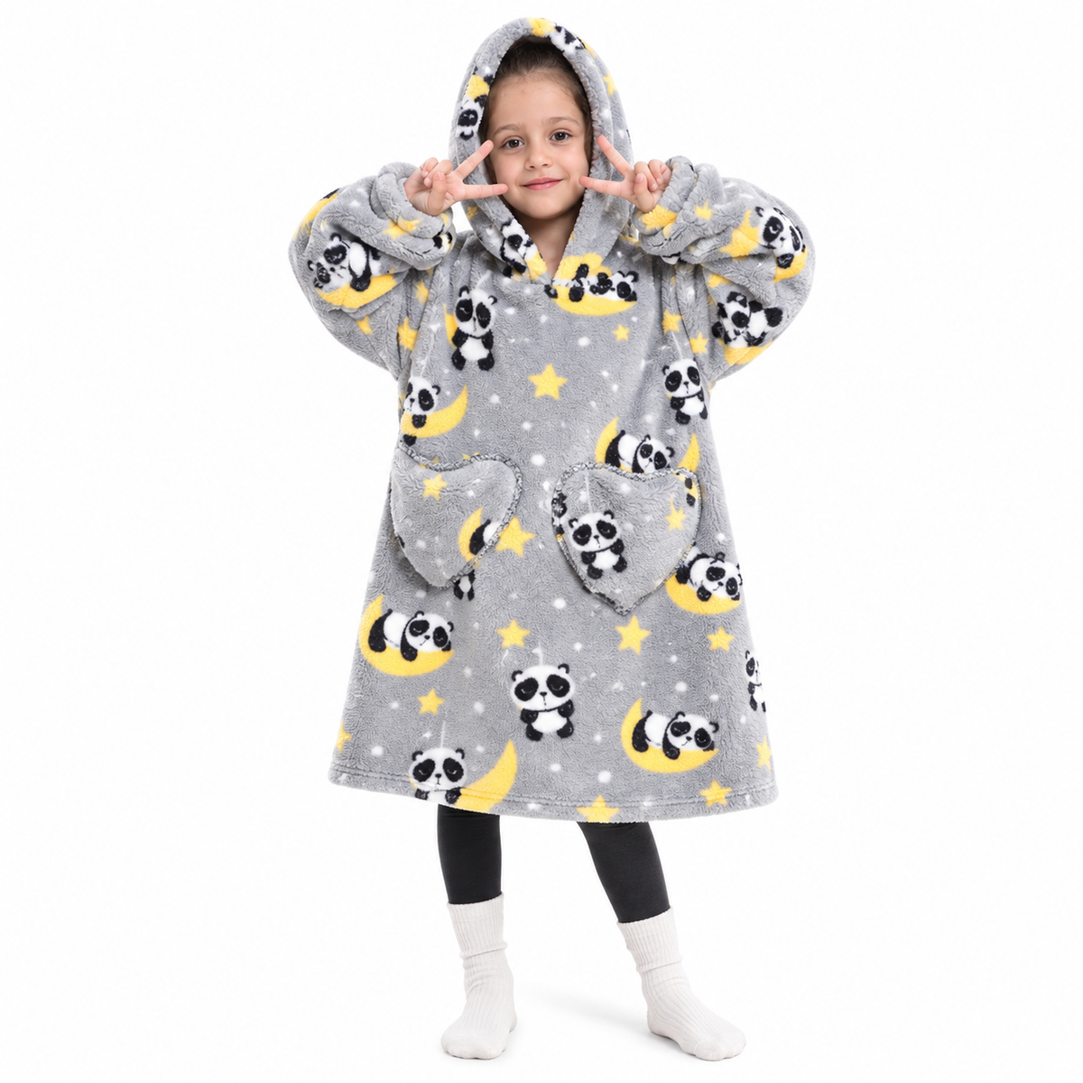 Panda Moonlight Blanket