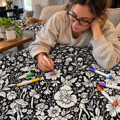 CozyTime™ Coloring Blanket