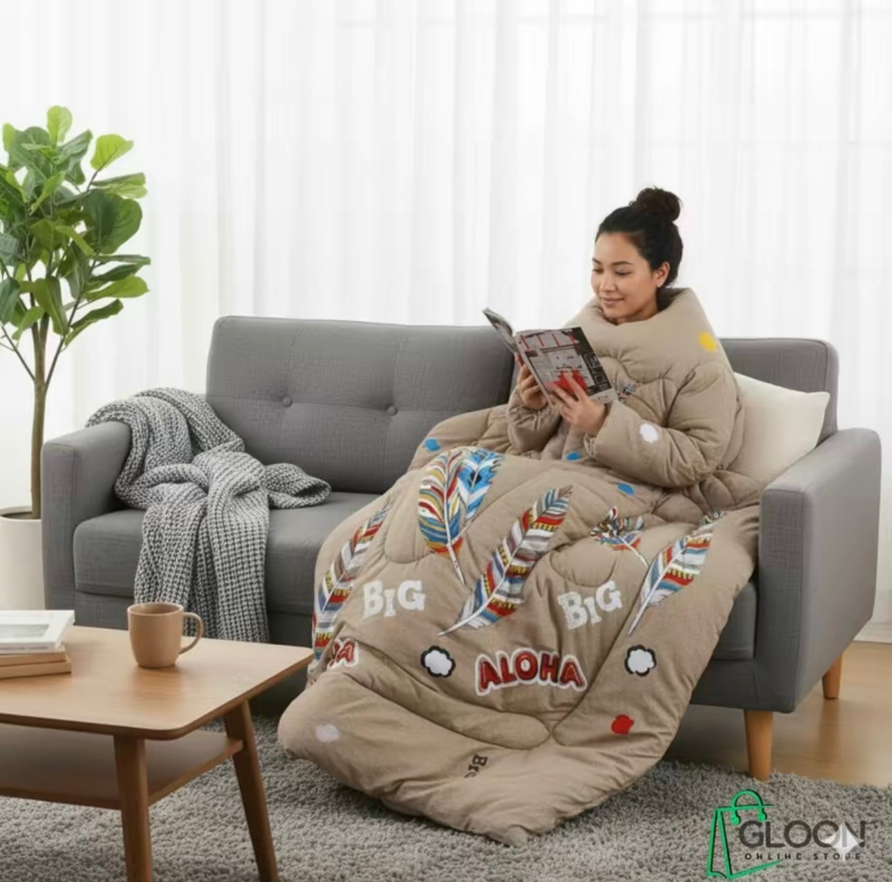Cozytime™ Pillow Blanket