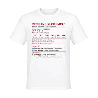 DEVOPS Stats (Pipeline Alchemist) Classic Unisex T-Shirt