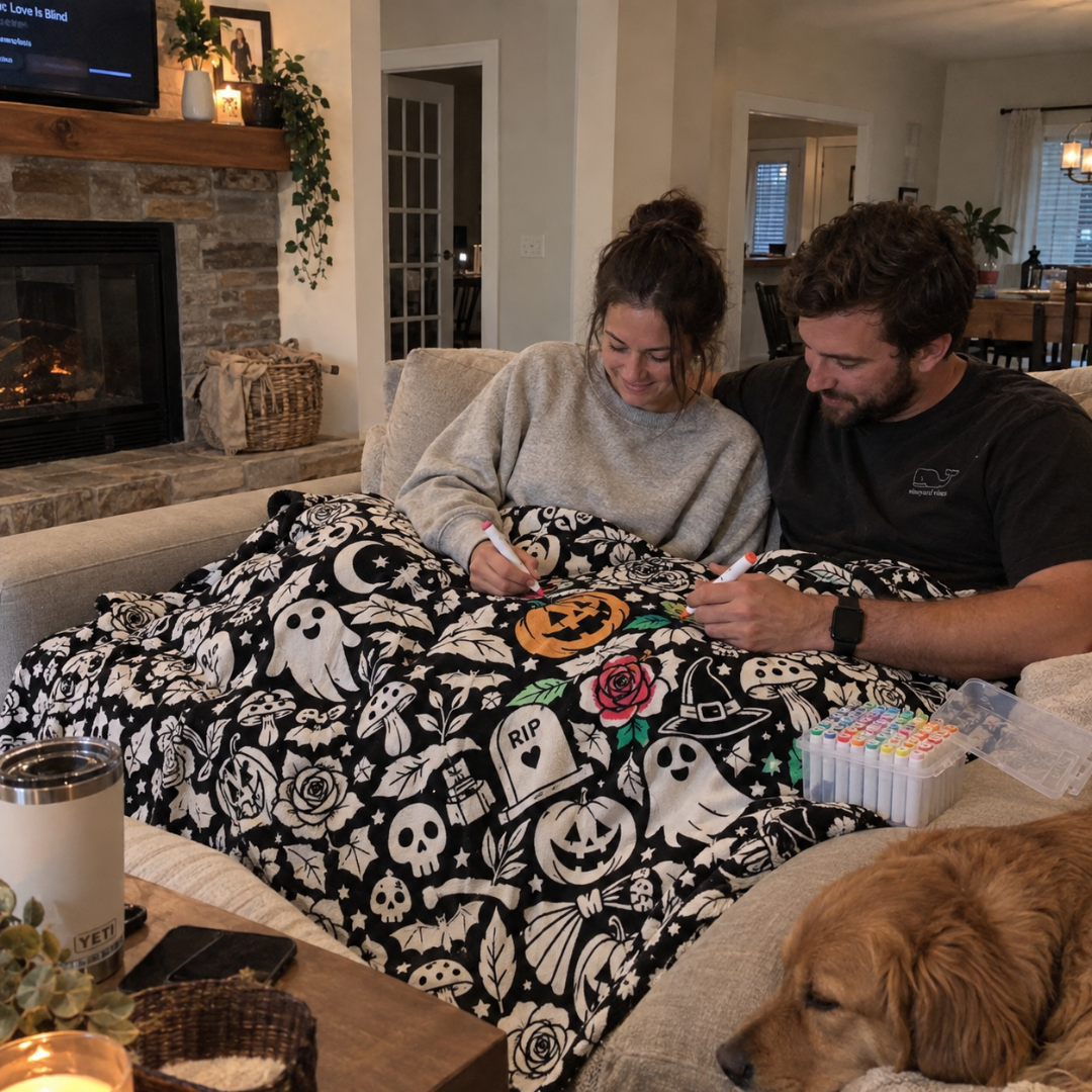 CozyTime™ Coloring Blanket