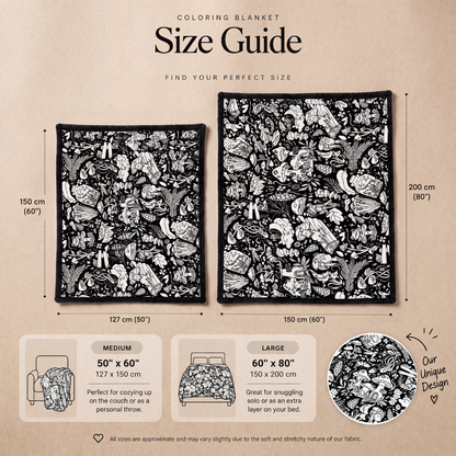 CozyTime™ Coloring Blanket