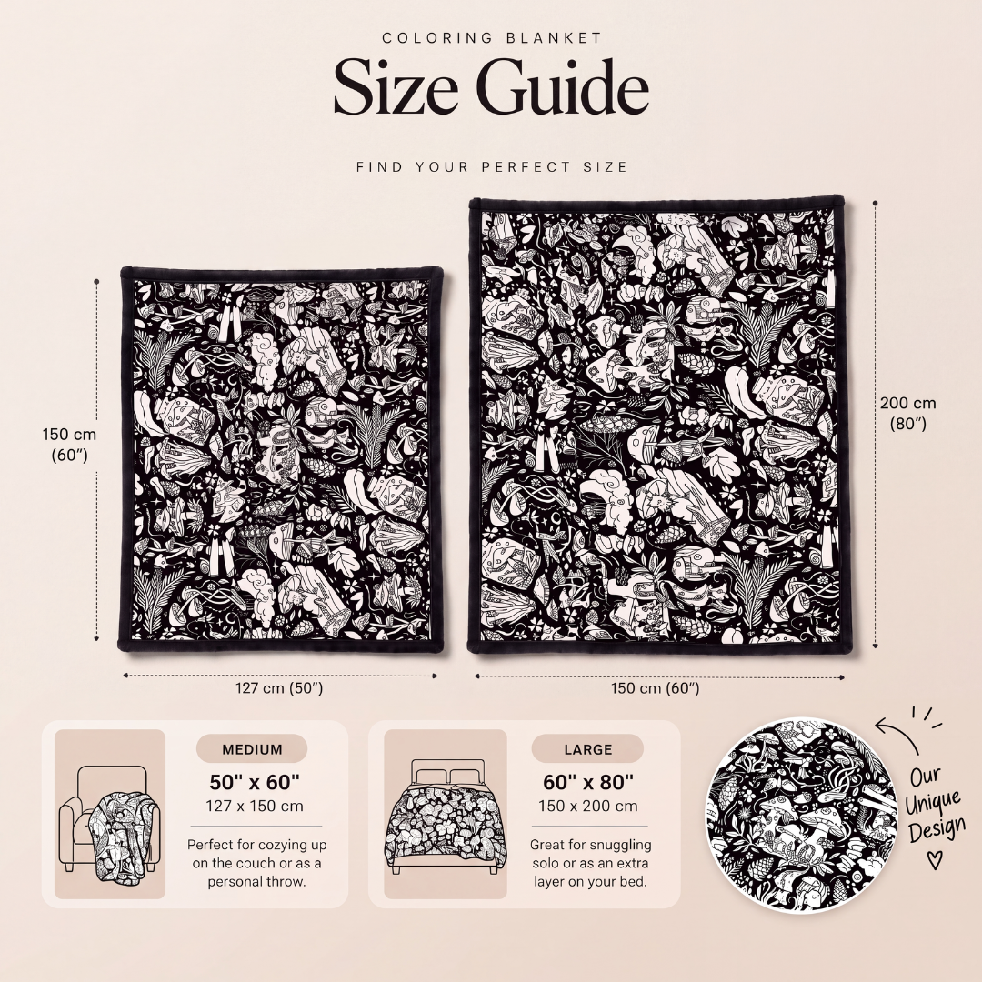 CozyTime™ Coloring Blanket