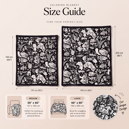 CozyTime™ Coloring Blanket